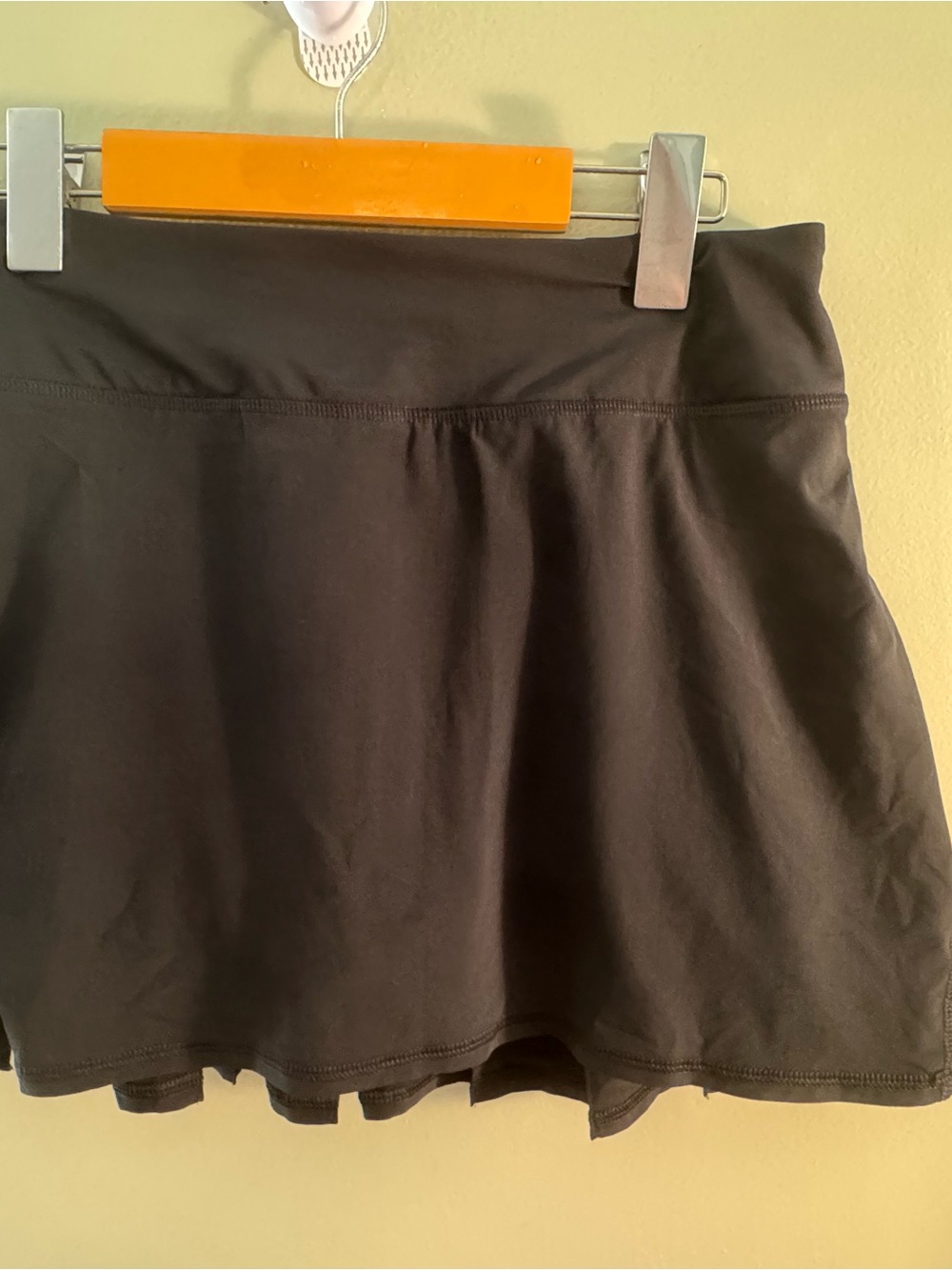 Lululemon Black Pace Rival Pleated Skirt Tall Size 4T Tennis Running Skort